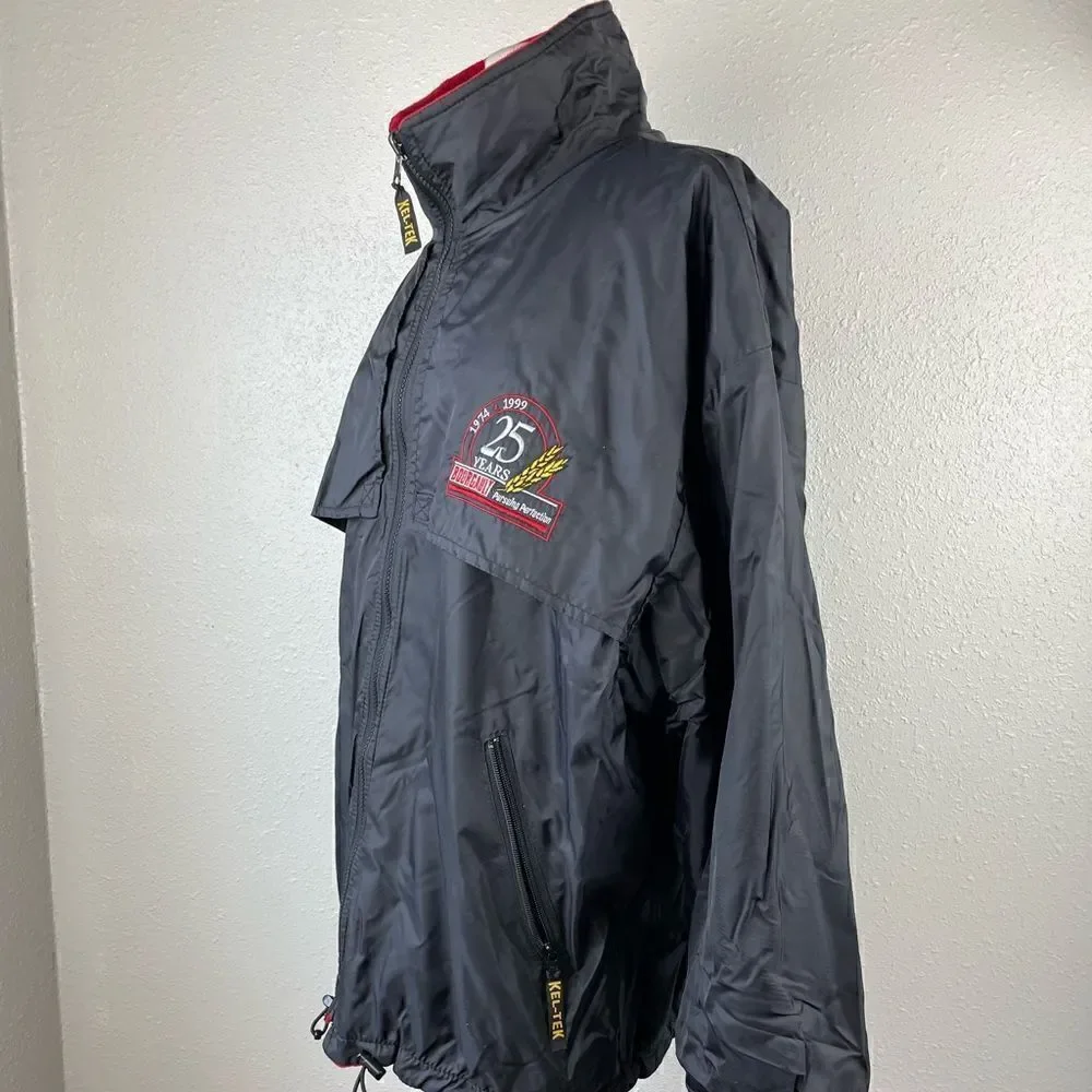 Kel-Tek Full Zip Reversible Jacket Size L EUC